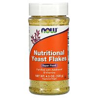 Now Foods Пищевые дрожжевые хлопья (Nutritional Yeast Flakes) 128 г.