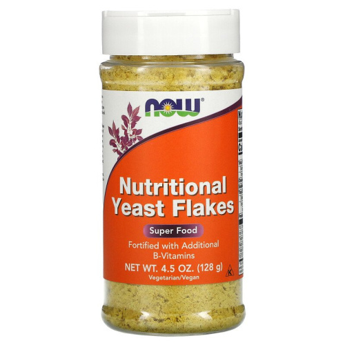 Now Foods Пищевые дрожжевые хлопья (Nutritional Yeast Flakes) 128 г.