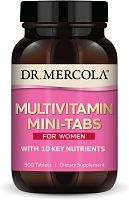 Multivitamin Mini-Tabs for Women (Мультивитамины для Женщин) 300 мини-таблеток (Dr. Mercola)