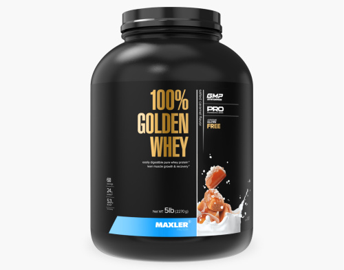 Сывороточный протеин Maxler 100% Golden Whey (5lb) 2270 г. 