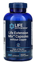 Life Extension Mix™ Capsules without Copper (Смесь капсул без меди) 360 капсул