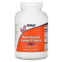 Now Foods Пищевые дрожжевые хлопья (Nutritional Yeast Flakes) 284 г.