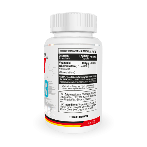 Vitamin D-3 4000 МЕ (Витамин Д-3 100 мкг) 150 мягких капс (MST) фото 3