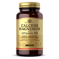 Solgar Кальций-магний с Витамином D3 (Calcium Magnesium with Vitamin D3) 150 таблеток