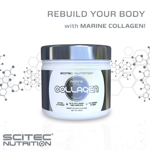 Marine Collagen Powder 300 грамм (Scitec Nutrition) фото 2