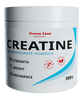 Creatine Monohydrate Powder (Креатин Моногидрат) 300 г (Green Line Nutrition)