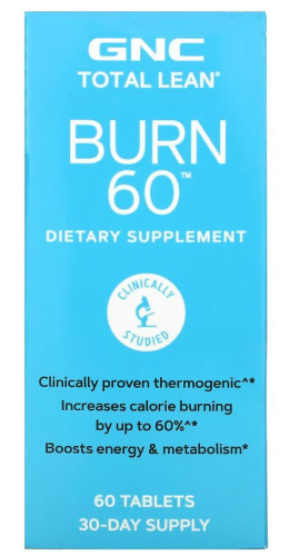 BURN 60 Total Lean 60 Таб (GNC)