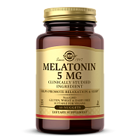 Melatonin (Мелатонин) 5 мг 60 жевательных таблеток (Solgar)