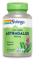 Solaray True Herbs Astragalus (Корень астрагала) 400 мг. 180 растительных капсул
