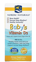 Baby's Vitamin D3 (Детский витамин D3) 400 МЕ 11 мл (Nordic Naturals)