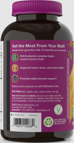 Alive! Womens 50+ Multivitamin Gummy 150 мармеладок (Nature's Way) фото 4