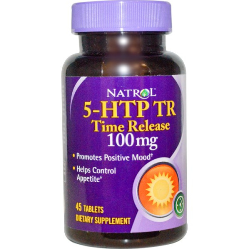 5-HTP TR 100 мг 45 табл (Natrol) фото 2