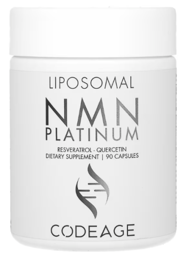Liposomal NMN Resveratrol Quercetin (Липосомальный Никотинамидмононуклеотид) 90 капсул (Codeage)