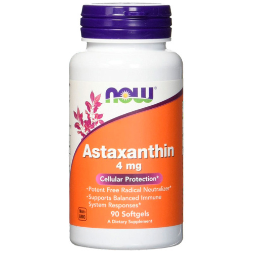 Now Foods Астаксантин (Astaxanthin) 4 мг. 90 капсул