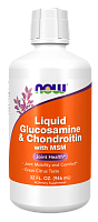 Liquid Glucosamine & Chondroitin with MSM 32 FL OZ (946 ml) 946 мл (Now Foods)