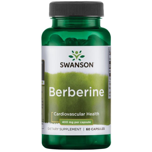 Berberine 400 mg (Берберин 400 мг) 60 капсул (Swanson)