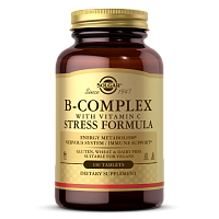 Solgar B-Complex with Vitamin C Stress Formula (B-комплекс с витамином C) 100 таблеток