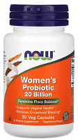 Now Foods Women's Probiotic 20 Billion (Пробиотик для женщин, 20 млрд КОЕ) 50 капсул