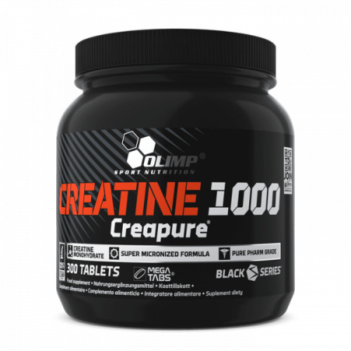 Creatine 1000 Creapure (Моногидрат Креатина) 300 таблеток (OLimp)