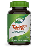 Nature's Way Magnesium Complex High Potency (Комплекс магния высокой эффективности) 500 мг. 100 капсул