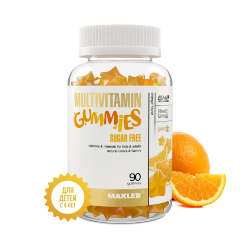Мультивитамины Maxler Multivitamin Gummies 90 пастилок