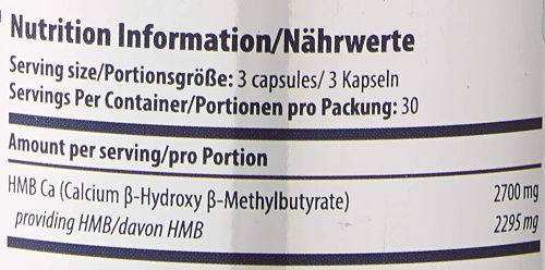 Аминокислота Scitec Nutrition Mega HMB (Гидроксиметилбутират) 900 мг. 90 капсул фото 2
