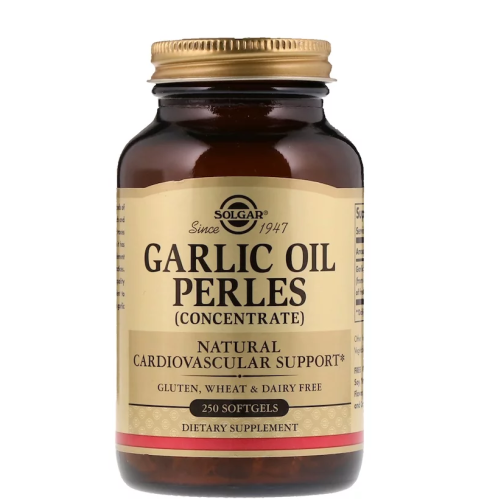 Solgar Чесночное Масло Перлес (Garlic Oil Perles) 250 капсул