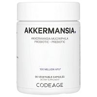 Akkermansia Muciniphila 100 million AFU 90 veg capsules (CODEAGE)