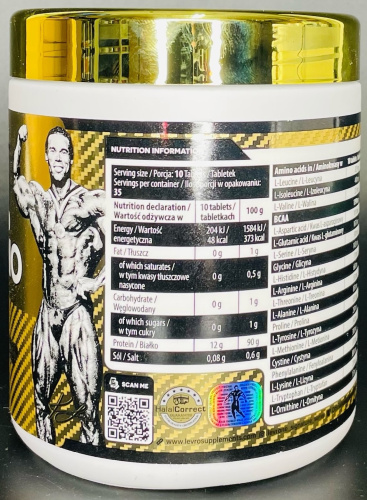 Gold Amino 350 таблеток (Kevin Levrone) фото 2