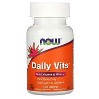 Now Foods Daily Vits Мультивитамины 100 таблеток