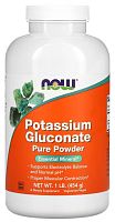 Now Foods Potassium Gluconate Pure Powder (Глюконат Калия в порошке) 454 г.