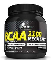 BCAA Mega-Caps 1100 mg - 300 капсул (Olimp)