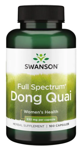 Full Spectrum Dong Quai (Корень Дягиля) 530 мг 100 капсул (Swanson)