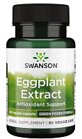 Eggplant Extract срок 08.2024 (Экстракт баклажанов) 450 мг 30 вег капсул (Swanson)