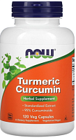 Now Foods Куркумин (Curcumin) 665 мг. 120 растительных капсул