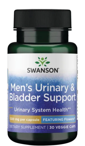 Men's Urinary and Bladder Support (мужская поддержка мочеиспускания) 30 вег капсул (Swanson)
