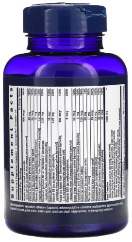 Plant-Based Multivitamin 90 вег капсул (Life Extension) фото 2