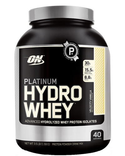 Протеин Optimum Nutrition Platinum Hydrowhey гидролизат 1590 гр (3.5lb)