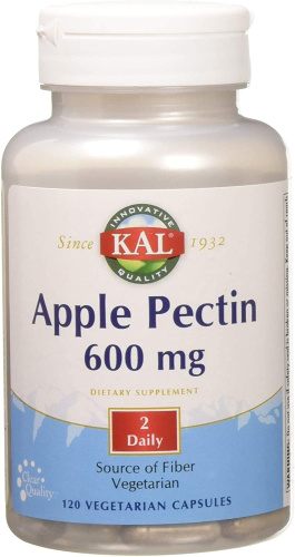 Apple Pectin 600 mg (Яблочный Пектин 600 мг) 120 вег капсул (KAL) фото 3