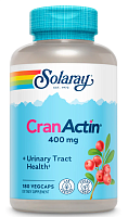 Solaray CranActin (Экстракт клюквы) 400 мг. 180 растительных капсул