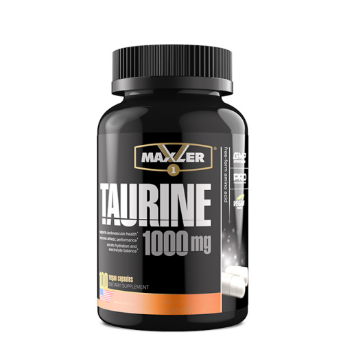 Maxler Taurine (Таурин) 1000 мг. 100 капсул