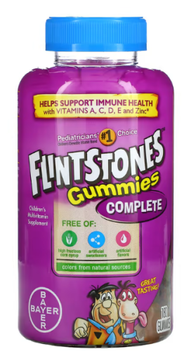Flintstones Complete Children's Multivitamin (мультивитамины для детей) 180 жевательных таблеток Flintstones Complete Children's Multivitamin (мультивитамины для детей) 180 жевательных таблеток