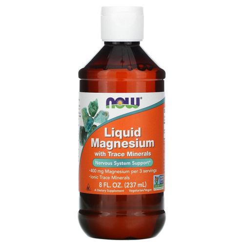 Liquid Magnesium with Trace Minerals (жидкий магний с микроэлементами) 237 мл (NOW)