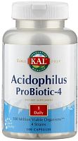 Acidophilus ProBiotic-4 100 капсул (KAL)