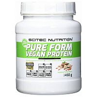 Pure Form Vegan Protein 450 гр (Scitec Nutrition) Срок 06.22
