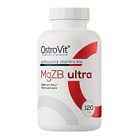 MgZB ultra Magnesium Zinc Vitamin B6 (Магний Цинк Витамин Б6) 120 таблеток (OstroVit)