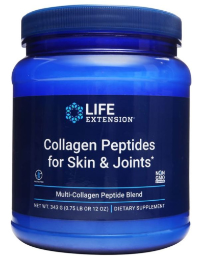 Life Extension Collagen Peptides for Skin & Joints (Пептиды коллагена для кожи и суставов) 343 гр.