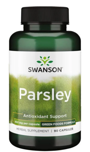 Parsley (петрушка) 650 мг 90 капсул (Swanson) Parsley (петрушка) 650 мг 90 капсул (Swanson)