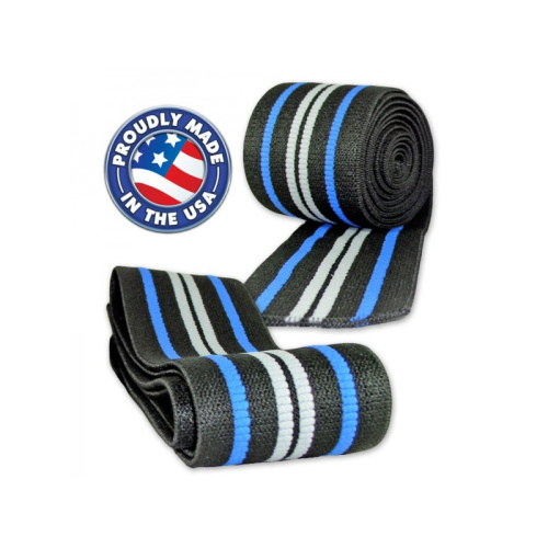Titanium Knee Wraps 2.5 m (Бинты Коленные 2,5 м) (Titan) фото 2