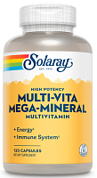 Multi-Vita Mega-Mineral Multivitamin 120 капсул (Solaray)
